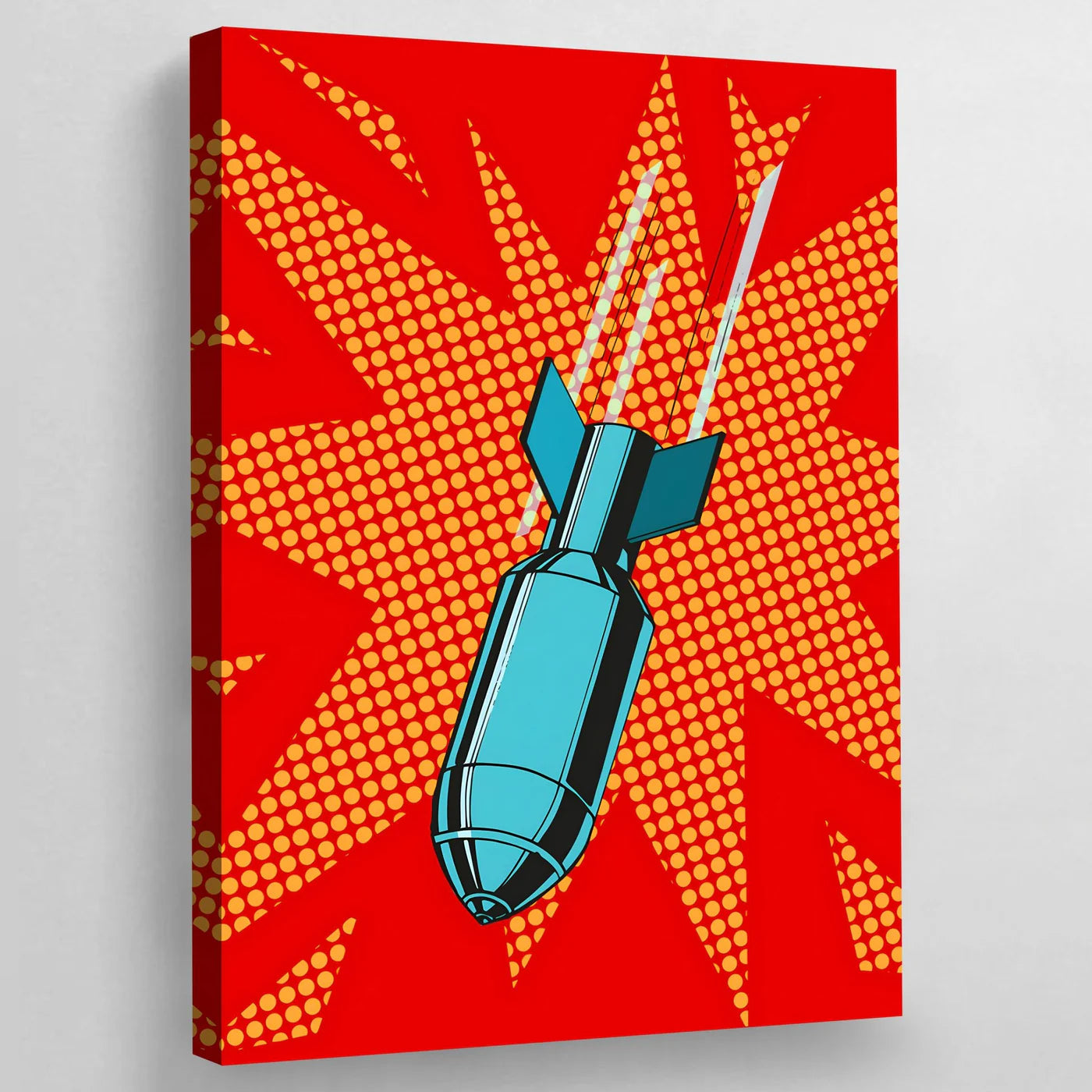 Bomb Pop Art Canvas