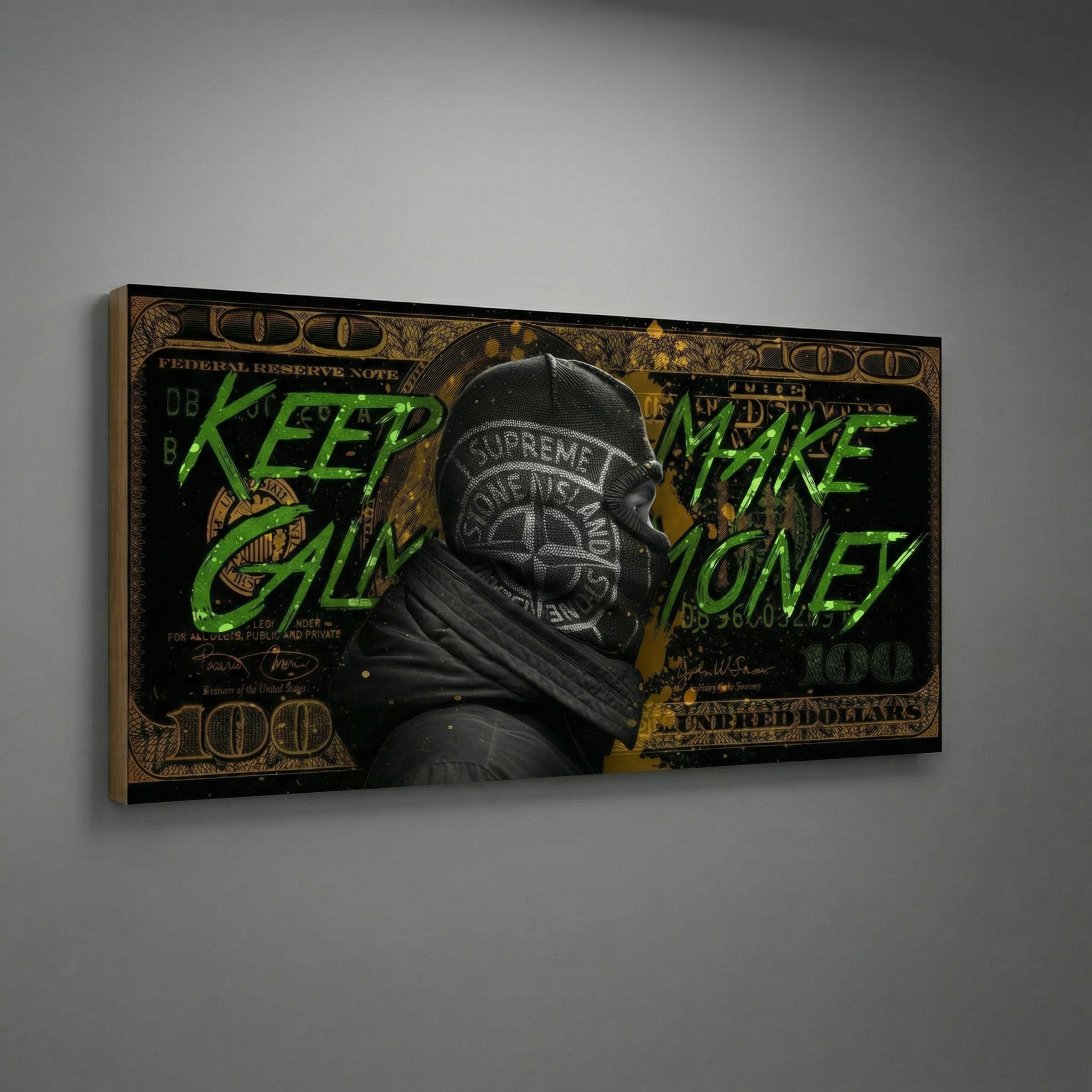 Keep Calm Make Money Wall Art