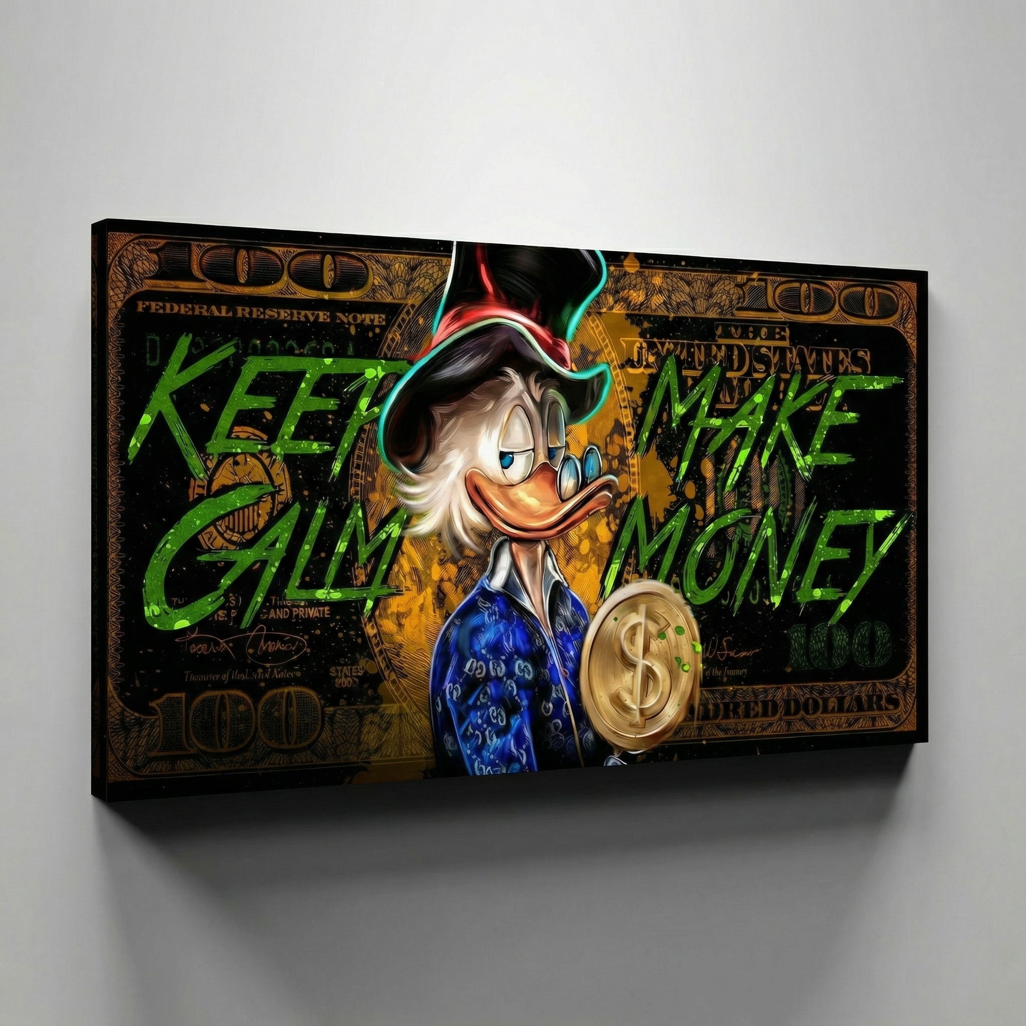 Keep Calm Make Money Art