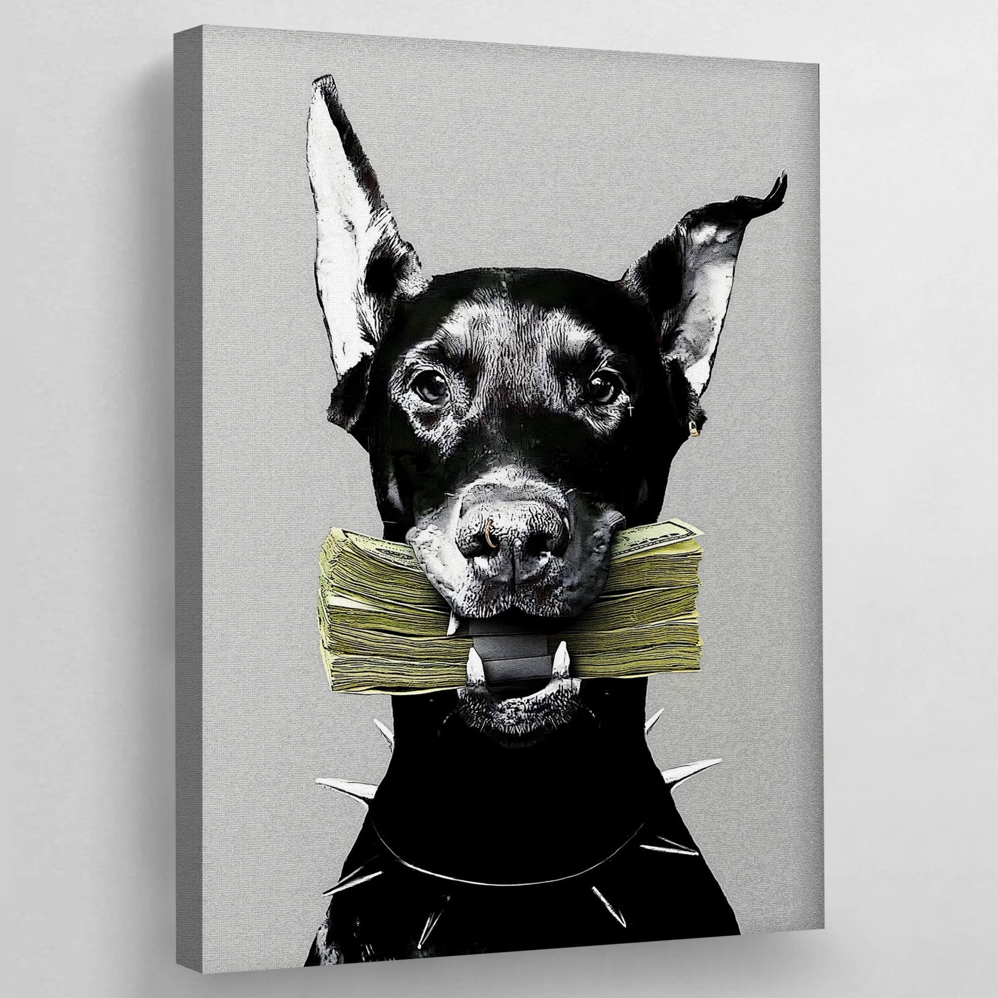 Modern Doberman Wall Art